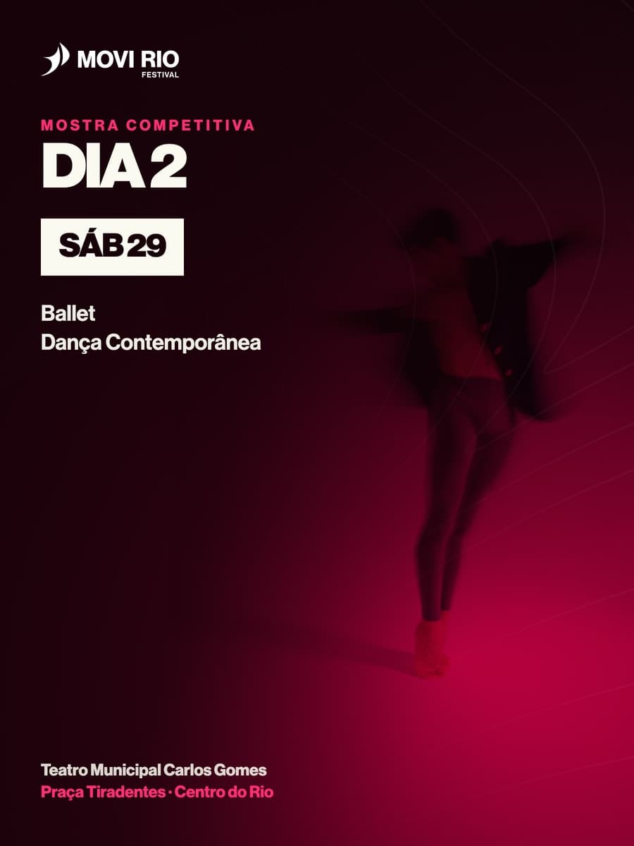 Arte de divulgação — Mostra Competitiva — dia 2